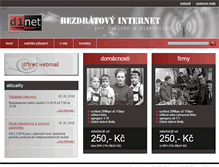 Tablet Screenshot of d1net.cz